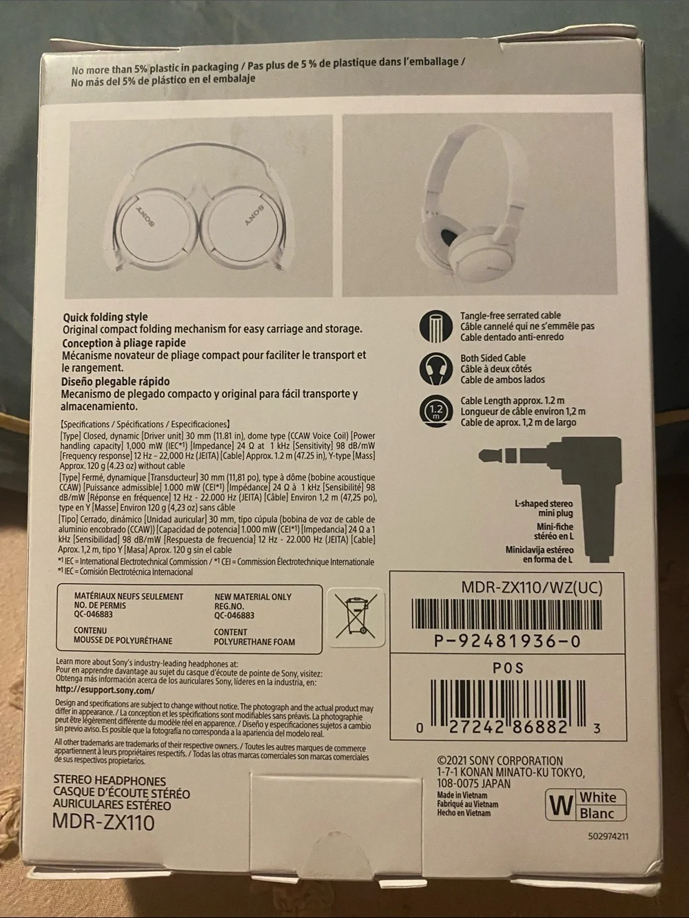 Sony clear ear
